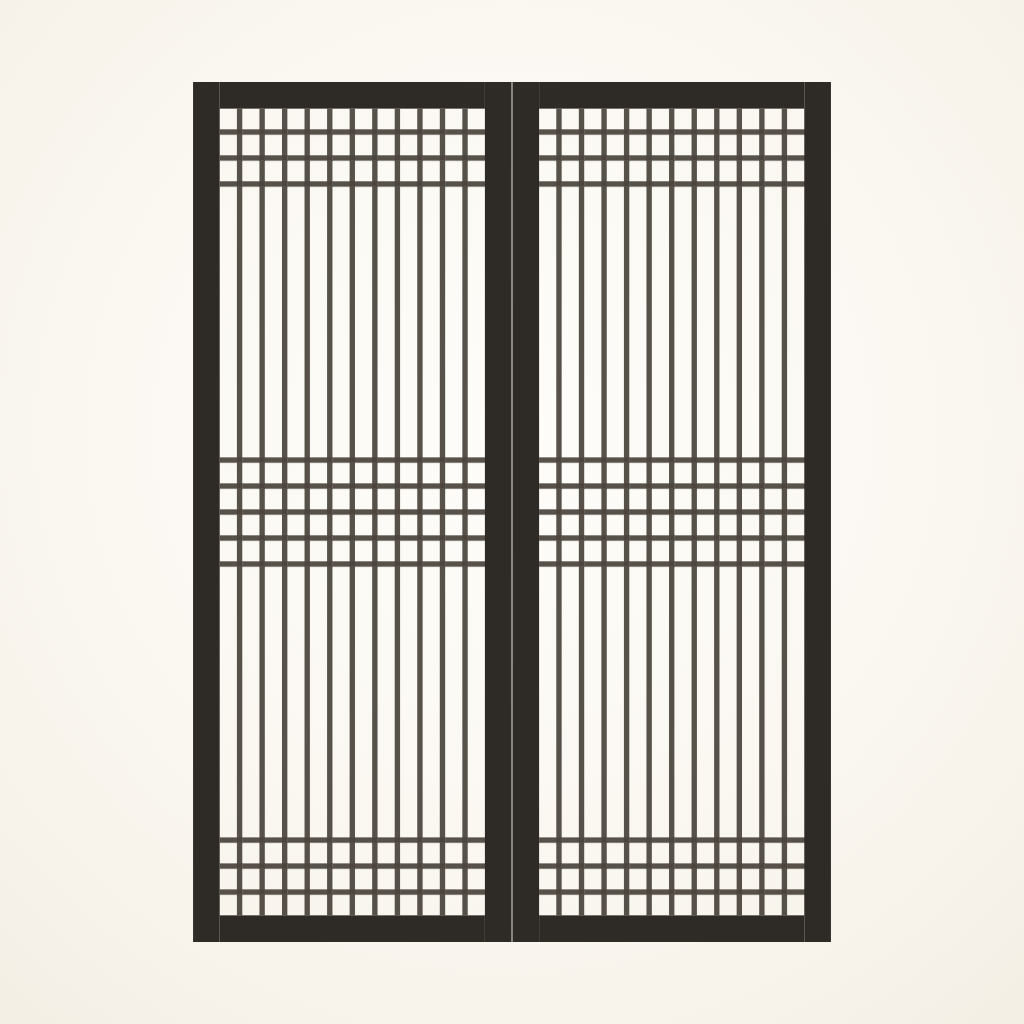 띠살